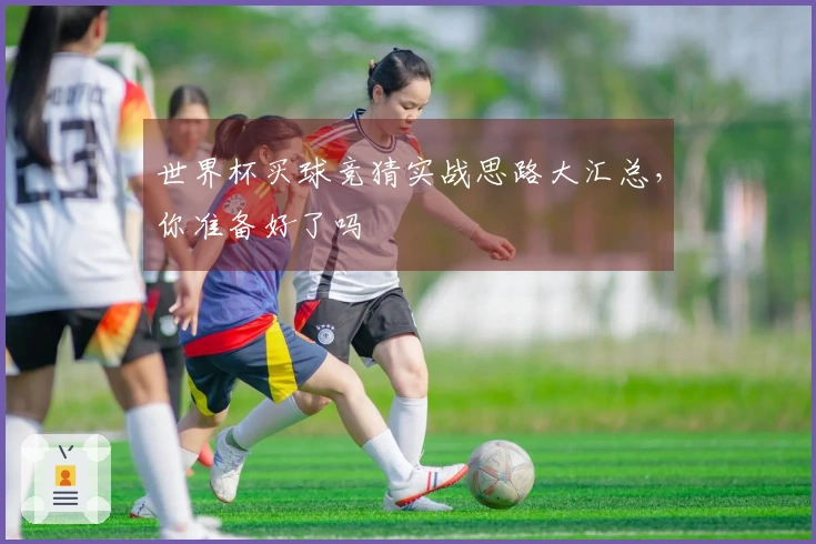 世界杯买球竞猜实战思路大汇总，你准备好了吗